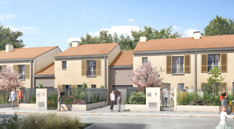 Programme immobilier neuf VERTEX TYP'O - Vaujours, résidence paisible proche du RER Vert-Galant (93410) - Référence : 17360
