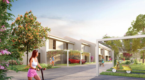 Programme immobilier neuf ORIGIN - Vaulx-en-Velin : appartements et maisons neuves T3–T5 à 1,5 km de Miribel Jonage (69120) - Référence : 15742