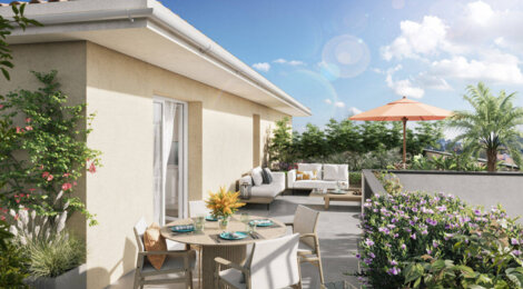 Programme immobilier neuf O'Village - Vaulx-en-Velin : appartements neufs du 2 au 4 pièces en quartier Village (69120) - Référence : 14887