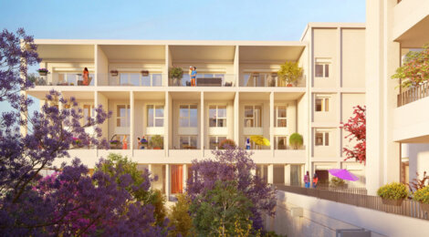 Programme immobilier neuf KOZY - Vaulx-en-Velin : appartements neufs du studio au 5 pièces proche du futur tramway T9 (69120) - Référence : 16022
