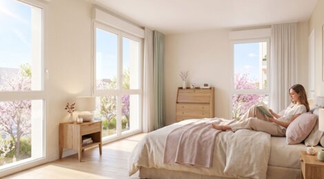 Programme immobilier neuf KOZY - Vaulx-en-Velin : appartements neufs du studio au 5 pièces proche du futur tramway T9 (69120) - Référence : 16022