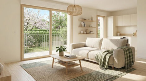 Programme immobilier neuf Les Villas Flora - Vaulx-en-Velin : Maisons T3–T5 avec jardins, garages sécurisés et Prêt à Taux Zéro dans le quartier pavillonnaire du Village-Nord (69120) - Référence : 6580