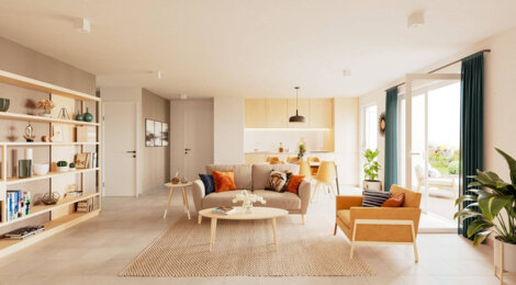 Programme immobilier neuf Résidence SOLINE - Vaulx-en-Velin proche centre commercial et métro A (69120) - Référence : 16032