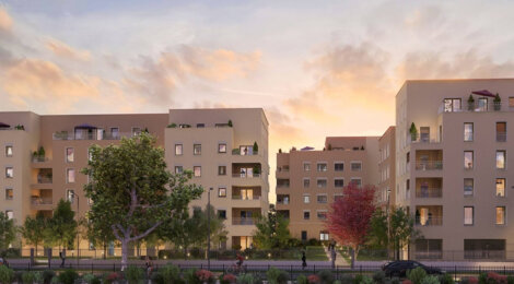 Programme immobilier neuf Résidence SOLINE - Vaulx-en-Velin proche centre commercial et métro A (69120) - Référence : 16032