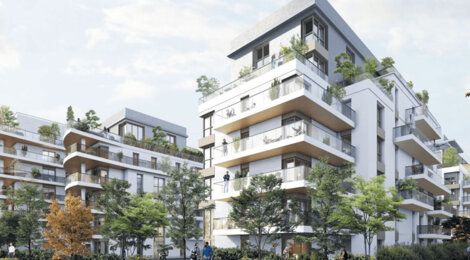 Programme immobilier neuf LINEA ROSA - Vélizy Villacoublay appartements lumineux près des pôles économiques (78140) - Référence : 17610