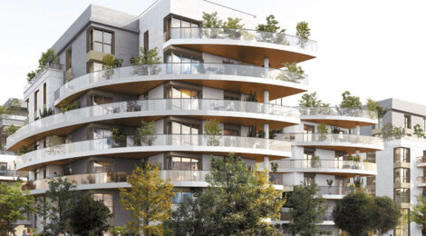 Programme immobilier neuf LINEA ROSA - Vélizy Villacoublay appartements lumineux près des pôles économiques (78140) - Référence : 17610