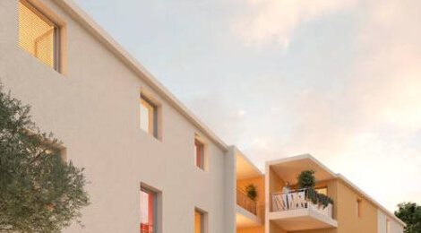 Programme immobilier neuf Lou Marques - Vendargues : Appartements T2–T4 avec terrasses, parking sécurisé et proximité centre-ville (34740) - Référence : 14622