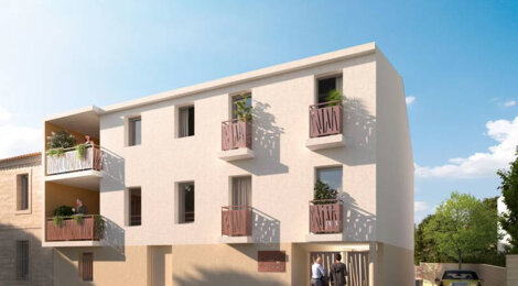 Programme immobilier neuf Lou Marques - Vendargues : Appartements T2–T4 avec terrasses, parking sécurisé et proximité centre-ville (34740) - Référence : 14622
