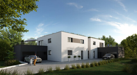 Programme immobilier neuf LES DUOS DES IMPRESSIONISTES - Vendenheim : appartements neufs 4 pièces à deux pas de la gare (67550) - Référence : 7885