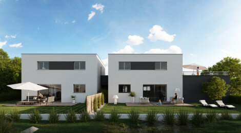 Programme immobilier neuf LES DUOS DES IMPRESSIONISTES - Vendenheim : appartements neufs 4 pièces à deux pas de la gare (67550) - Référence : 7885