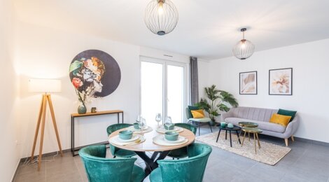 Programme immobilier neuf Square VendHome - Vendenheim : appartements neufs proche du Shopping Promenade, bord de canal et espaces verts (67550) - Référence : 12385