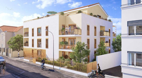 Programme immobilier neuf LE CLOS DU MOULIN - Vénissieux à deux pas du tramway T6 et du parc du Clos Layat (69200) - Référence : 15995