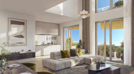 Programme immobilier neuf L'archipel - Vénissieux : appartements neufs du studio au 5 pièces en ZAC Grand Parilly (69200) - Référence : 15094