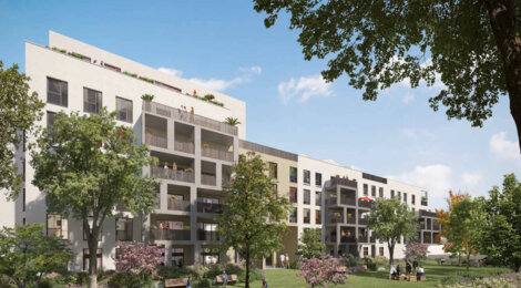 Programme immobilier neuf Pressensé Park - Vénissieux : appartements neufs du studio au 5 pièces proche bus et T6 (69200) - Référence : 15159