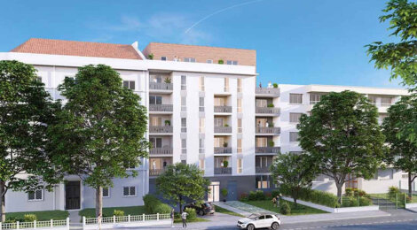 Programme immobilier neuf SERENITY - Vénissieux : Appartements studio–T4 avec terrasses, parking et proximité tramway T6 (69200) - Référence : 17140