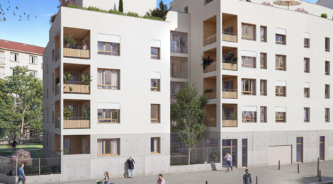 Programme immobilier neuf Alizé - Vénissieux aux portes de Lyon à 11 min du T6 (69200) - Référence : 17466