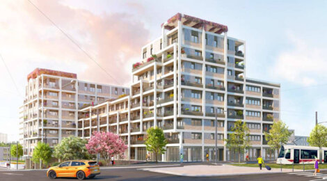 Programme immobilier neuf NEW TIME - Vénissieux centre-ville à deux pas du tramway T4 (69200) - Référence : 15996