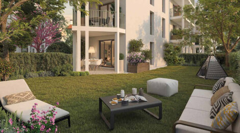 Programme immobilier neuf L'Emeraude - Vénissieux Moulin à Vent proche des tramways T4 et T6 (69200) - Référence : 15997