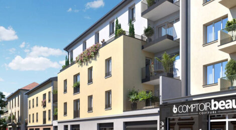 Programme immobilier neuf Les Terrasses Saint-Germain - Vénissieux près de la place Léon Sublet (69200) - Référence : 12097