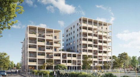 Programme immobilier neuf L'INSTANT - Vénissieux proche de la Place Bellecour en métro D (69200) - Référence : 17142