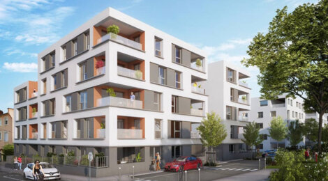 Programme immobilier neuf KUBIK GARDEN - Vénissieux résidence intimiste en plein centre-ville (69200) - Référence : 17644