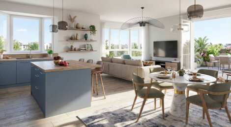 Programme immobilier neuf ARBOREA - Vénissieux résidence neuve quartier en renouveau proche T6 (69200) - Référence : 17081