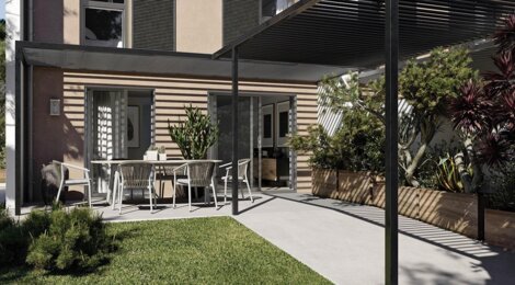 Programme immobilier neuf DOMAINE DES DAMES - Ventabren : Maisons T3–T6 avec piscine, terrasses et label BDM au cœur d’un domaine verdoyant (13122) - Référence : 12865