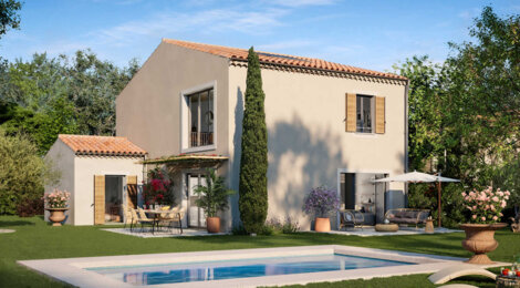 Programme immobilier neuf DOMAINE OLEA - Ventabren villas proches des commerces et d’Aix-en-Provence (13122) - Référence : 18619