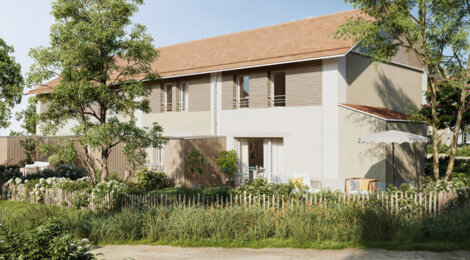 Programme immobilier neuf LES BELLES RIVES - Véretz maisons neuves avec jardin à 20 min de Tours (37270) - Référence : 17518