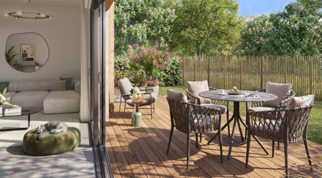 Programme immobilier neuf LES BELLES RIVES - Véretz maisons neuves avec jardin à 20 min de Tours (37270) - Référence : 17518