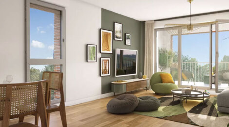 Programme immobilier neuf Harmonia - Vern sur Seiche appartements lumineux à deux pas de la gare TER (35770) - Référence : 17526