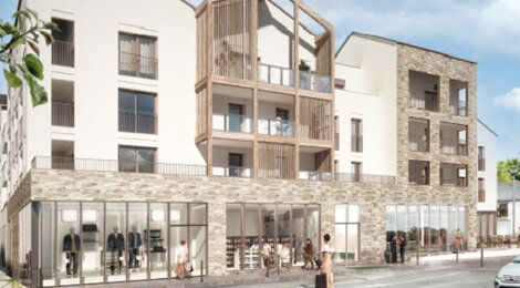 Programme immobilier neuf VILLA SAINT MARTIN - Vern-sur-Seiche appartements neufs esprit village (35770) - Référence : 17666