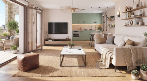 Programme immobilier neuf VILLA SAINT MARTIN - Vern-sur-Seiche appartements neufs esprit village (35770) - Référence : 17666