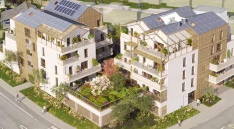 Programme immobilier neuf VAL PEILLAC - Vern-sur-Seiche résidence verdoyante près de la gare (35770) - Référence : 17589