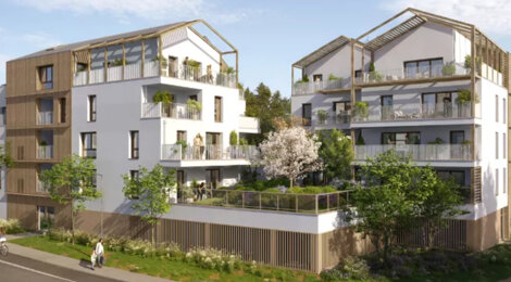 Programme immobilier neuf VAL PEILLAC - Vern-sur-Seiche résidence verdoyante près de la gare (35770) - Référence : 17589