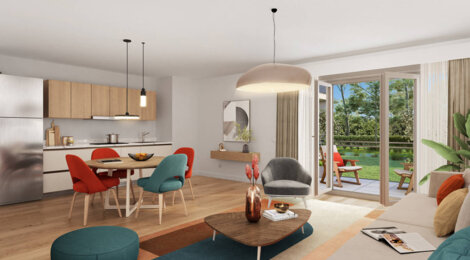 Programme immobilier neuf Les Jardins de Gamilly - Vernon à deux pas du centre-ville (27200) - Référence : 14687