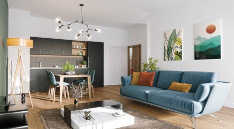 Programme immobilier neuf Le Jardin des Officiers - Vernon : appartements neufs sur les berges de Seine, à 15 min du centre-ville (27200) - Référence : 14686