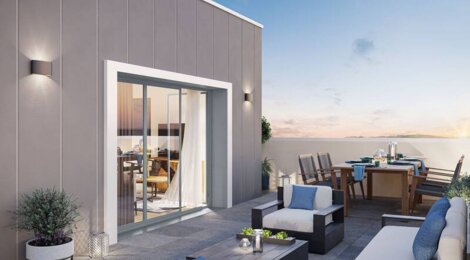 Programme immobilier neuf Le Jardin des Officiers - Vernon : appartements neufs sur les berges de Seine, à 15 min du centre-ville (27200) - Référence : 14686