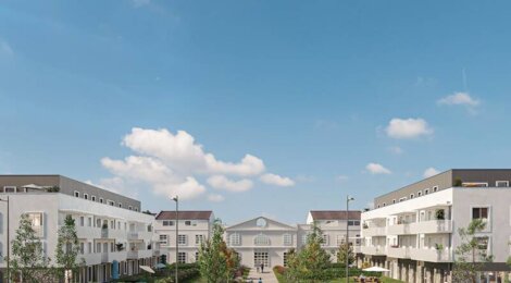 Programme immobilier neuf Le Jardin des Officiers - Vernon : appartements neufs sur les berges de Seine, à 15 min du centre-ville (27200) - Référence : 14686