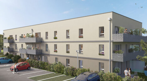 Programme immobilier neuf L'OREE DES BOIS / BOIS JOLIS - Vernouillet : 24 appartements neufs en ZAC du Bois Chapitre (28500) - Référence : 12031
