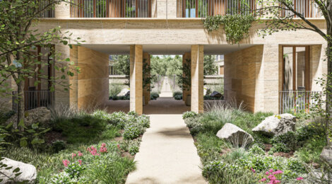 Programme immobilier neuf PATIO SATORY - Versailles appartements neufs à 8 min du métro 18 (78000) - Référence : 17281