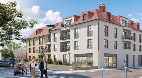 Programme immobilier neuf " Le Square " - Versailles : appartements neufs du 2 au 6 pièces proche gare RER C (78000) - Référence : 15152