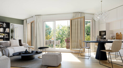 Programme immobilier neuf Les Allées du Roi - Versailles : Appartements T2–T5 avec terrasses, parking sécurisé et proximité future ligne T13 (78000) - Référence : 14744