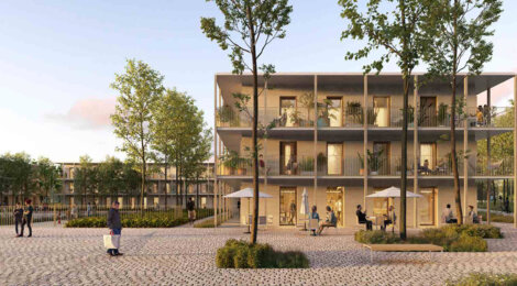 Programme immobilier neuf PROMENADE DU CHÂTEAU - Versailles : maisons et appartements neufs du 2 au 5 pièces à 500m du tramway (78000) - Référence : 15230