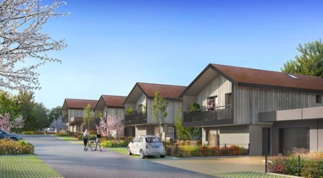 Programme immobilier neuf Résidence PRECHARMANT - Versonnex aux portes du centre de Genève (01210) - Référence : 8935