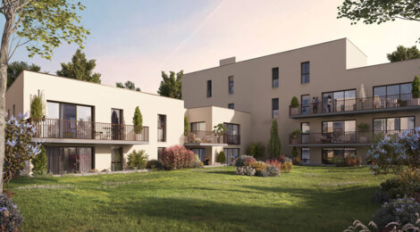Programme immobilier neuf CANOPÉE II - Vertou à deux pas du parc de la Douve (44120) - Référence : 11574