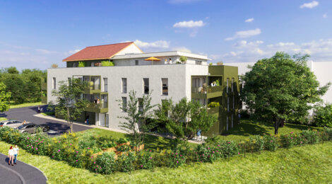 Programme immobilier neuf Via Verde - Vétraz-Monthoux : appartements neufs à 10 min d’Annemasse, proche du lac Léman et des stations de ski (74100) - Référence : 15624