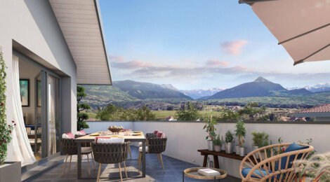 Programme immobilier neuf Montézia - Vétraz-Monthoux panorama Mont Salève à deux pas de Genève (74100) - Référence : 16220