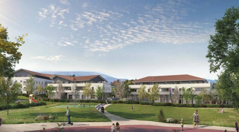 Programme immobilier neuf Montézia - Vétraz-Monthoux panorama Mont Salève à deux pas de Genève (74100) - Référence : 16220