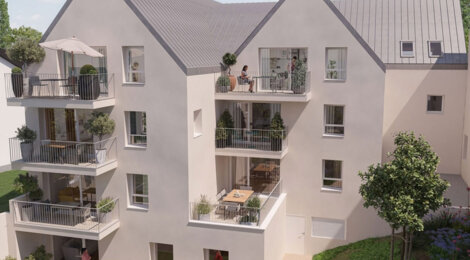 Programme immobilier neuf L'ECRIN - Vezin-le-Coquet au coeur du centre ville (35132) - Référence : 15283